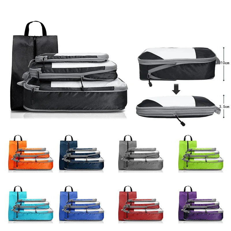 Luggage Organizer Storage Bags Compression