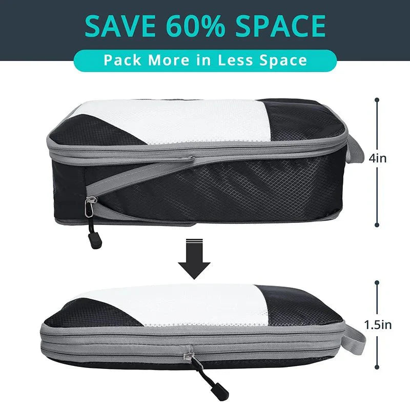Luggage Organizer Storage Bags Compression