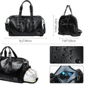 MATE ELAN Men Leather Travel Duffel Bag