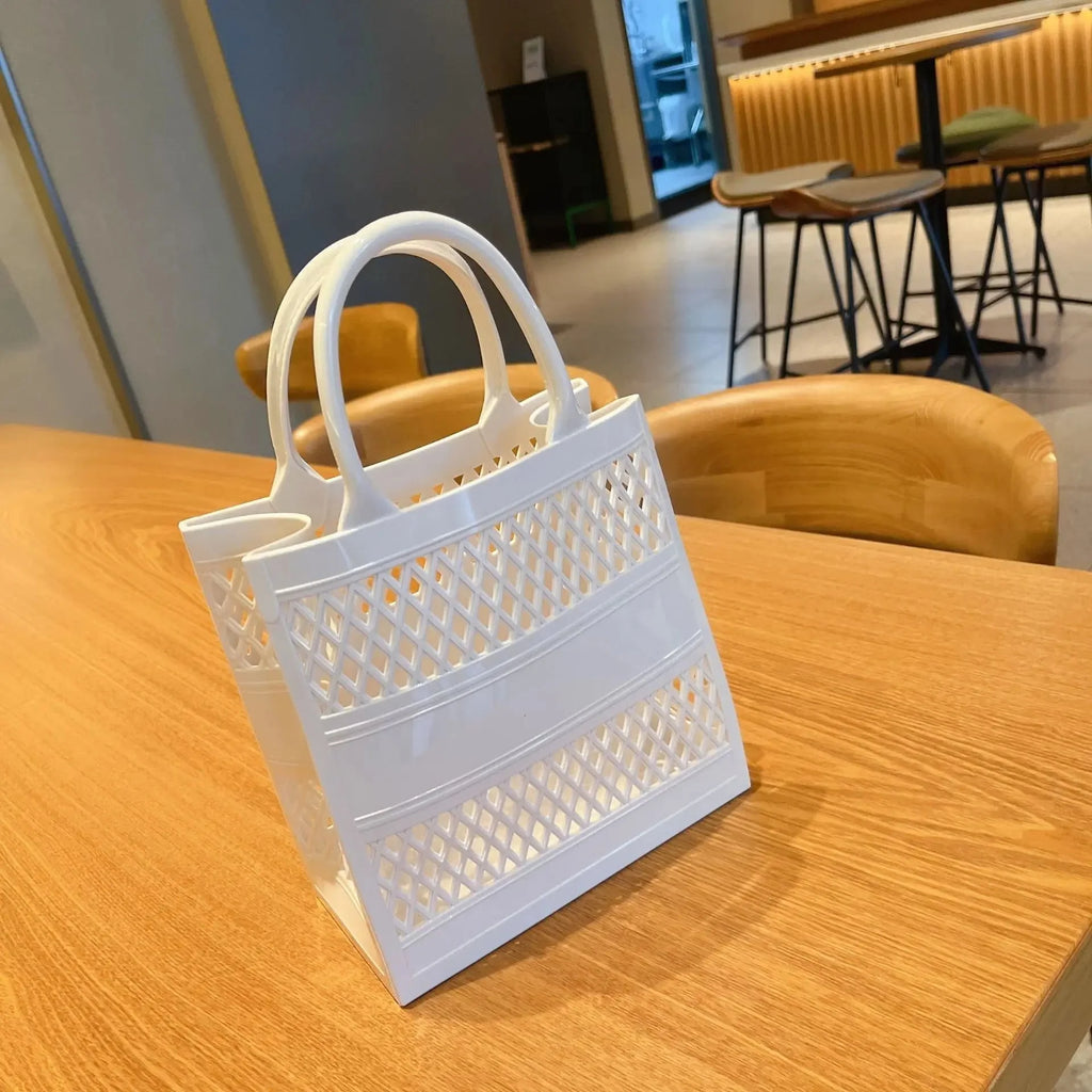 Mesh Beach Tote Bag, and great for Travel Accessories