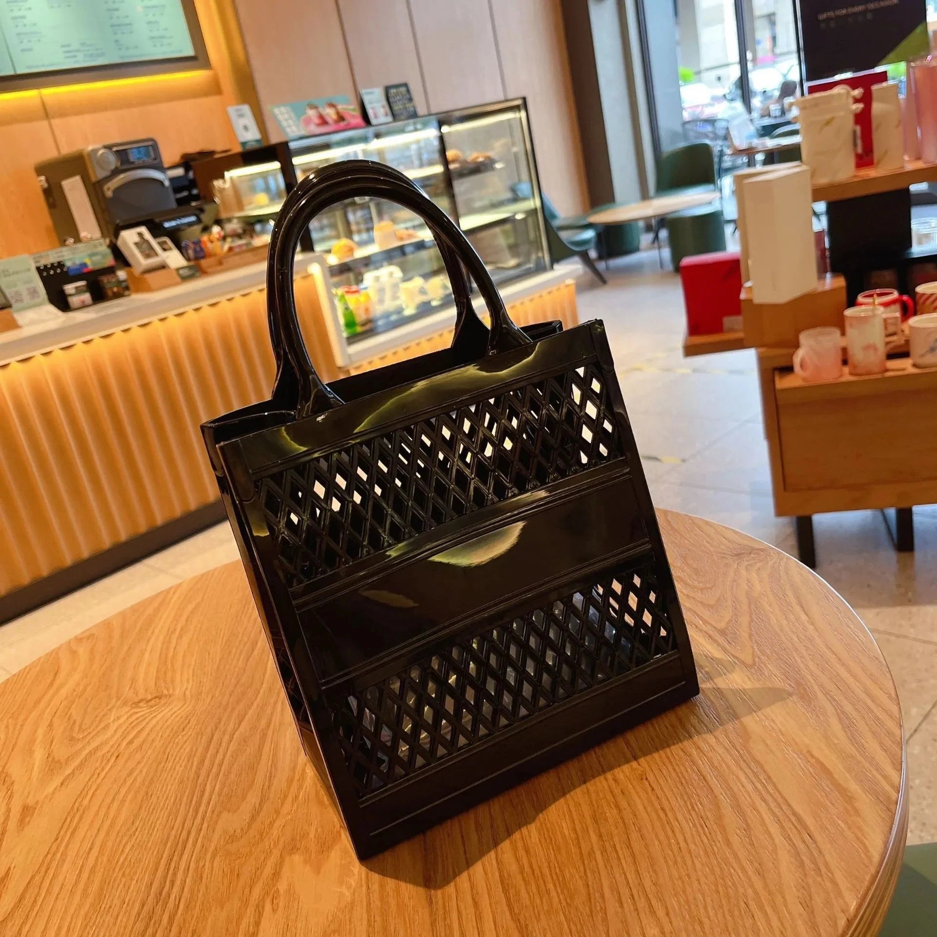 Mesh Beach Tote Bag, and great for Travel Accessories