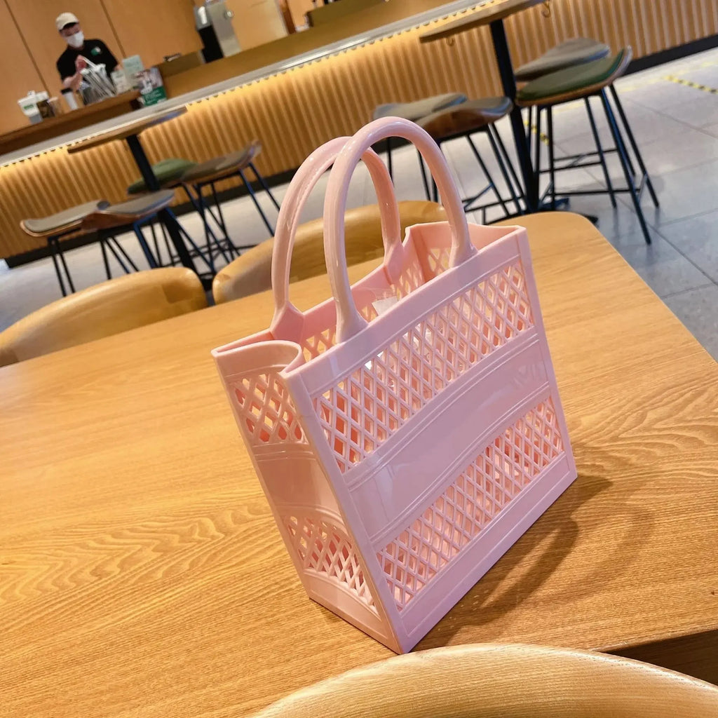 Mesh Beach Tote Bag, and great for Travel Accessories