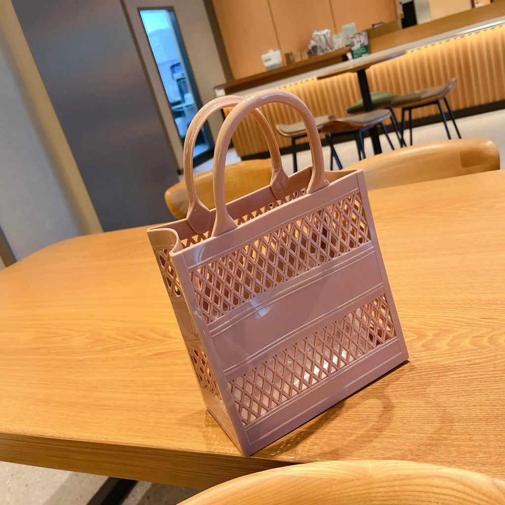Mesh Beach Tote Bag, and great for Travel Accessories
