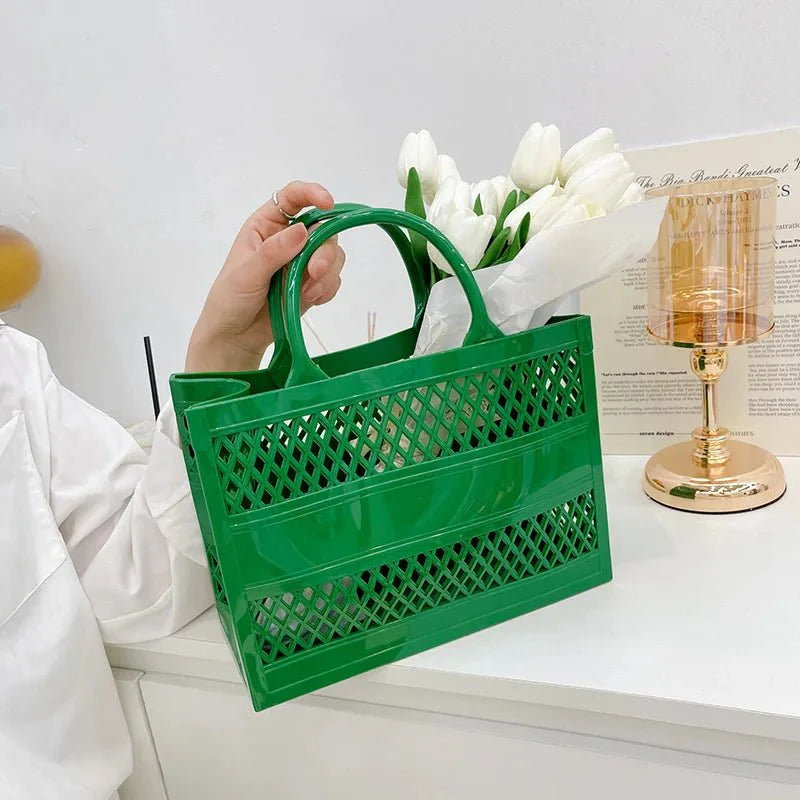 Mesh Beach Tote Bag, and great for Travel Accessories