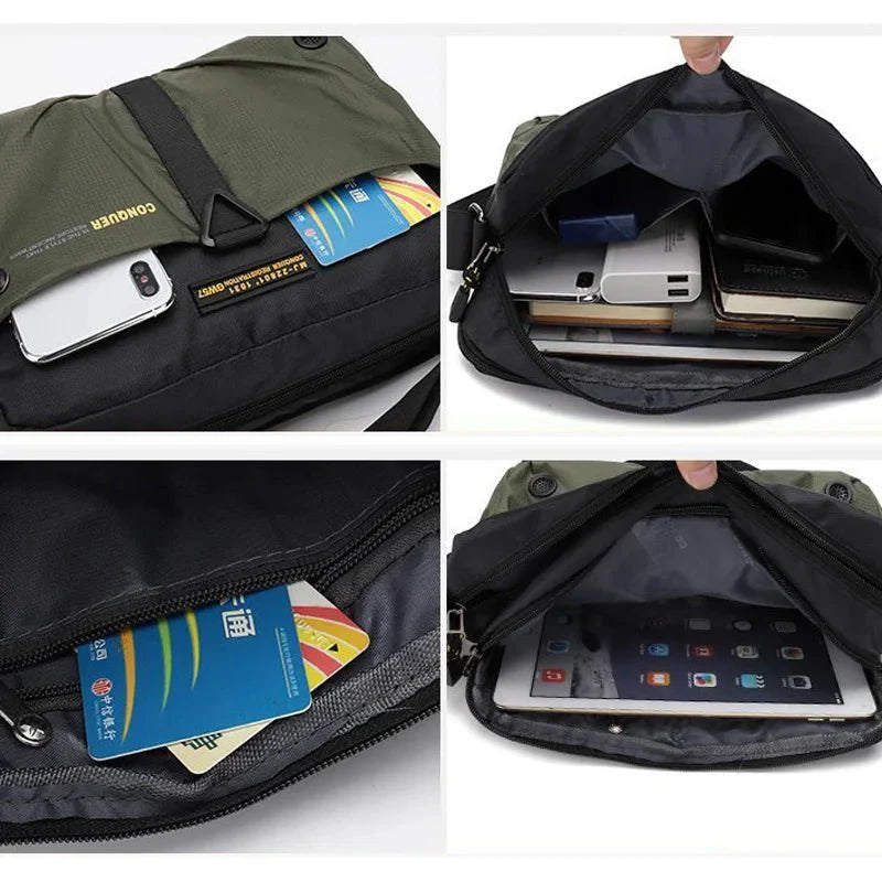 Messenger Bag Waterproof Nylon Bags