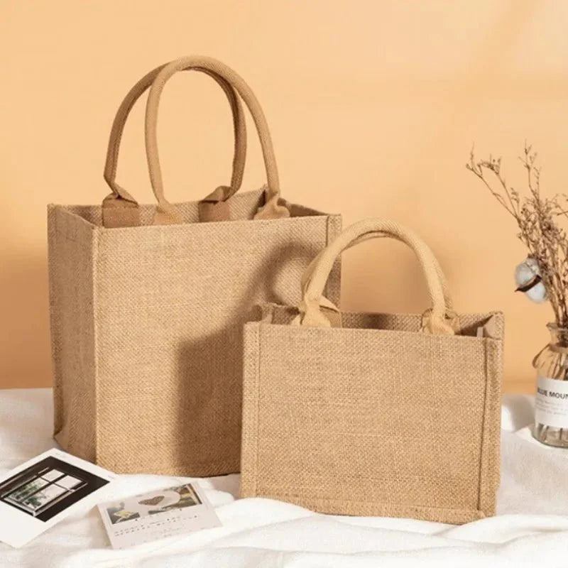 New Burlap Bag Multipurpose Burlap Hand Bags