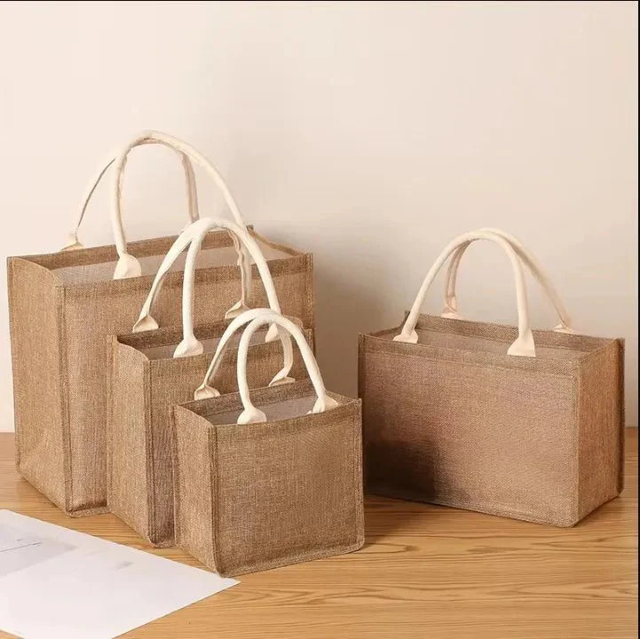 New Burlap Bag Multipurpose Burlap Hand Bags