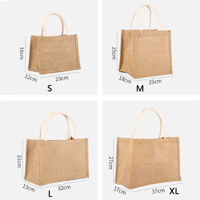 New Burlap Bag Multipurpose Burlap Hand Bags