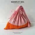 New Knitted Pleats Tote Bag