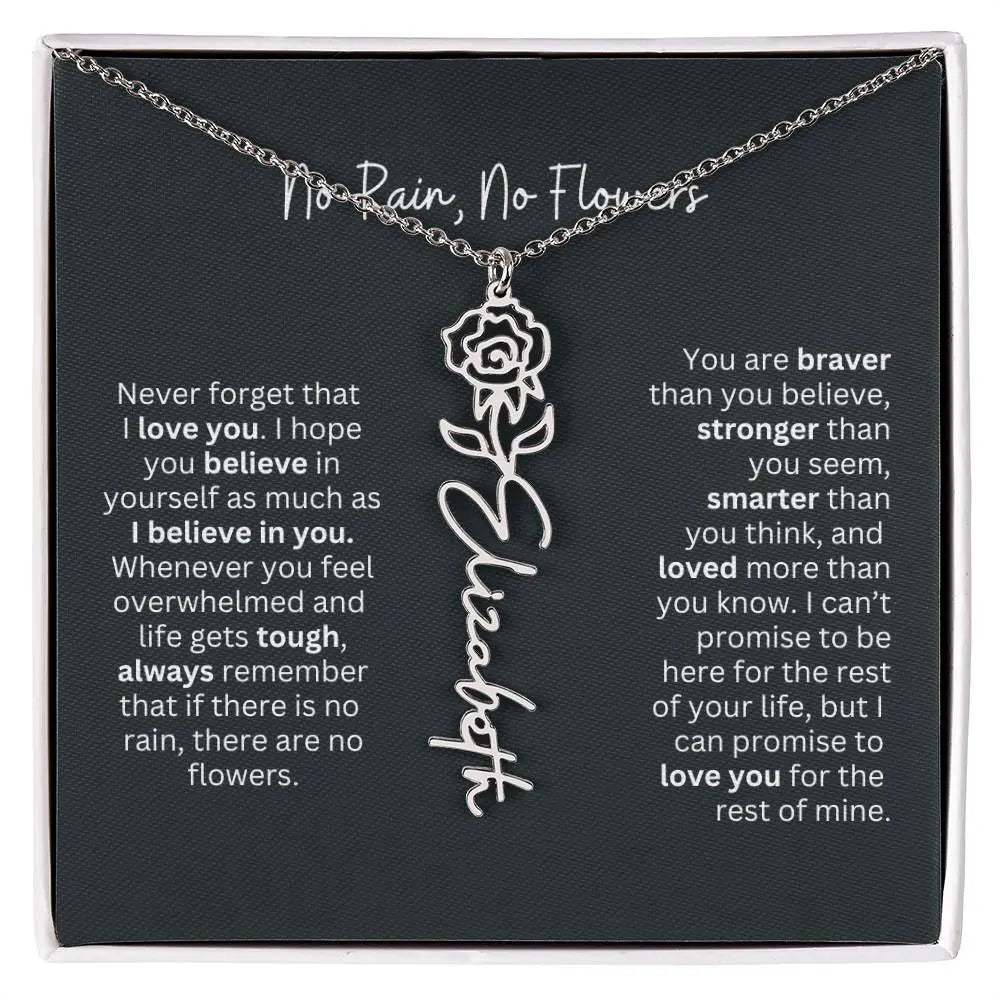 No Rain No Flowers