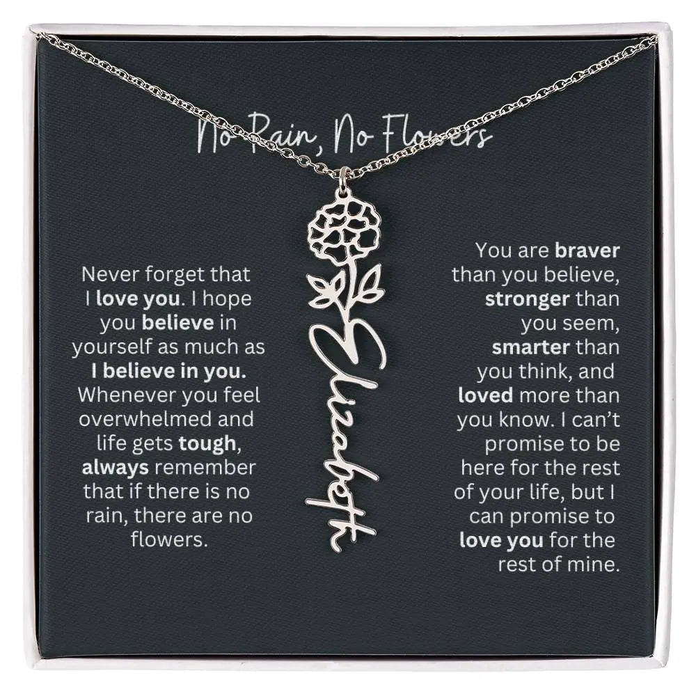 No Rain No Flowers
