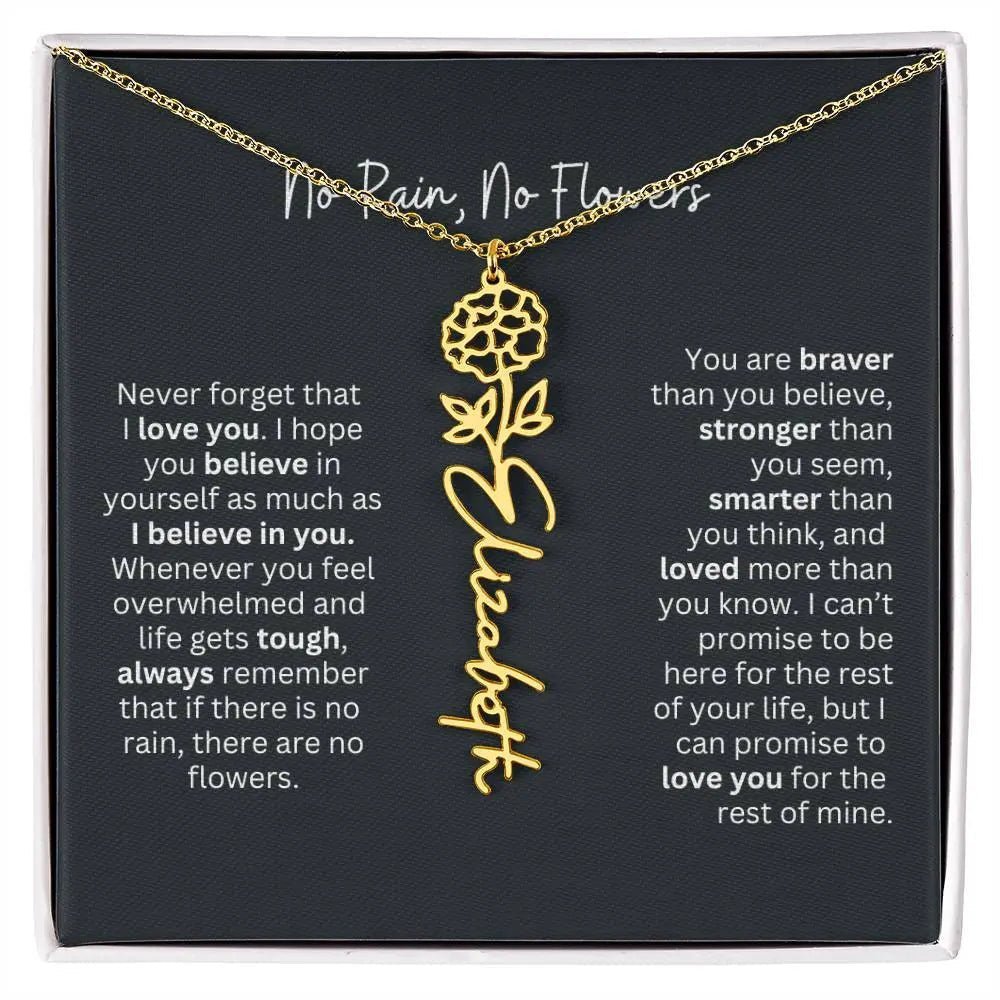 No Rain No Flowers