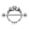 316L Stainless Steel Double Skeleton Nipple Shield