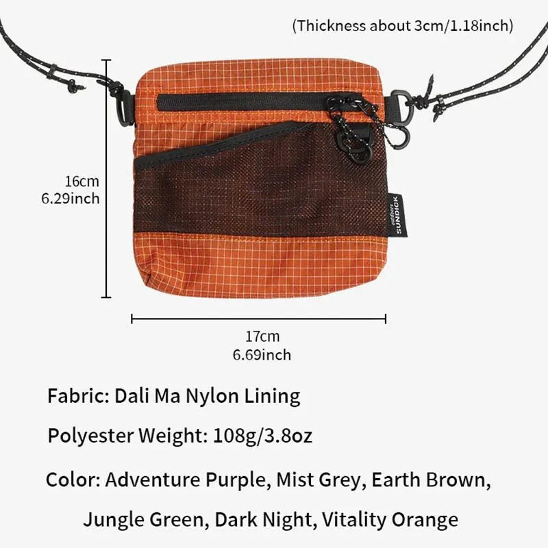 Outdoor travel single-shoulder bag