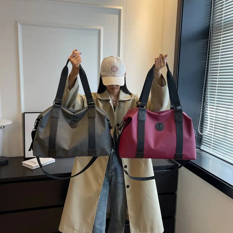 Oxford cloth waterproof fitness bag