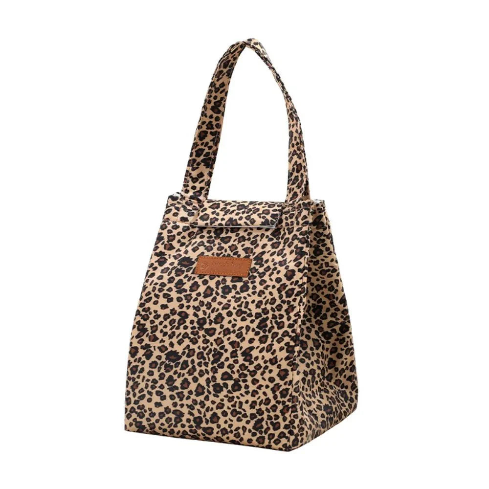 Portable Adult Kids Oxford Cloth Insulated Lunch Bag