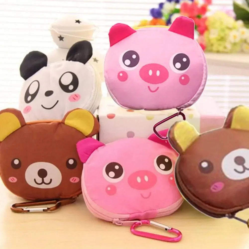 Portable Handbags Folding Shopping Bag