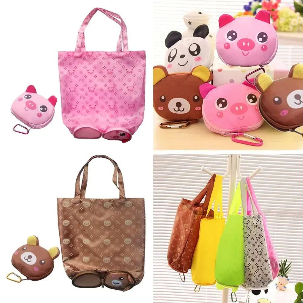 Portable Handbags Folding Shopping Bag