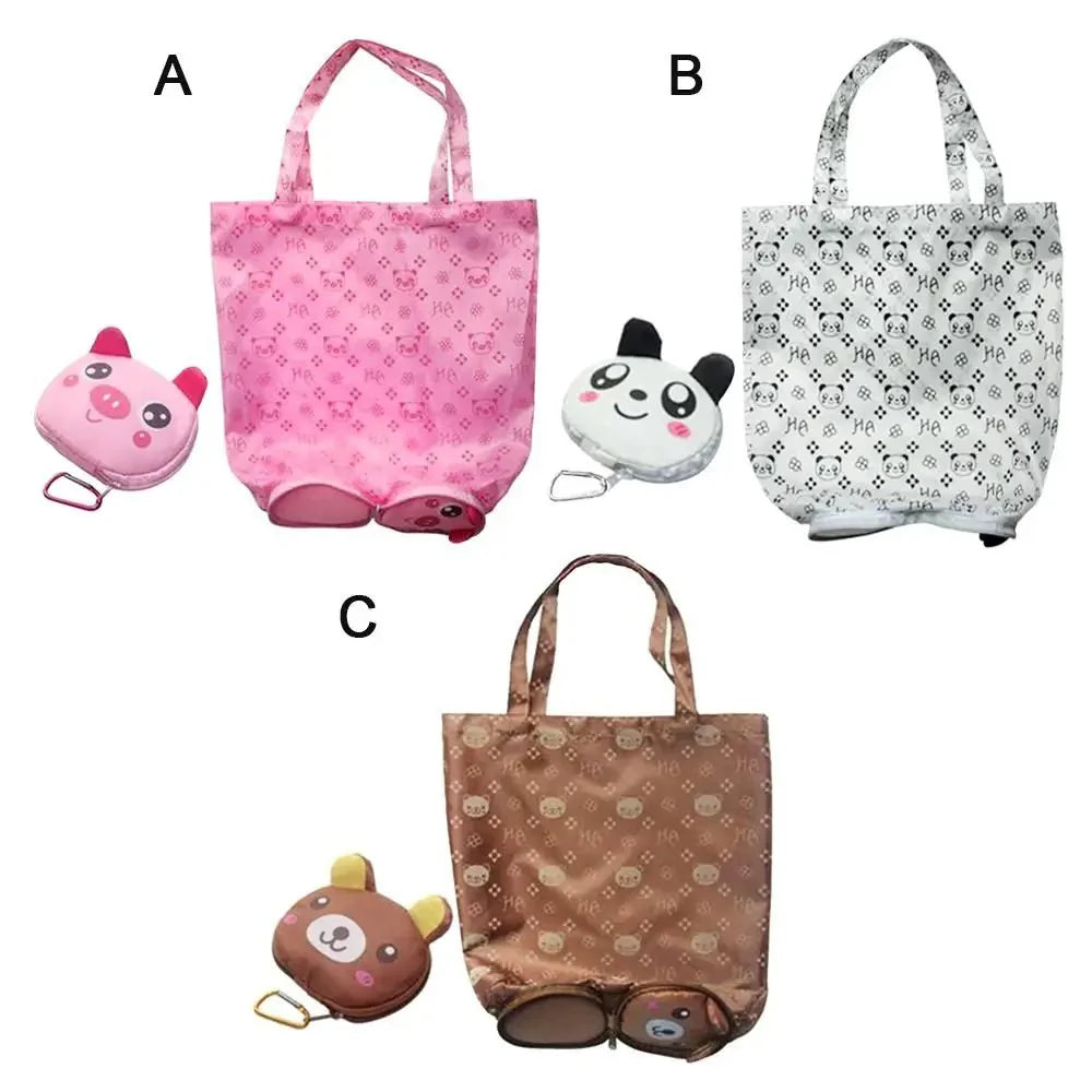 Portable Handbags Folding Shopping Bag