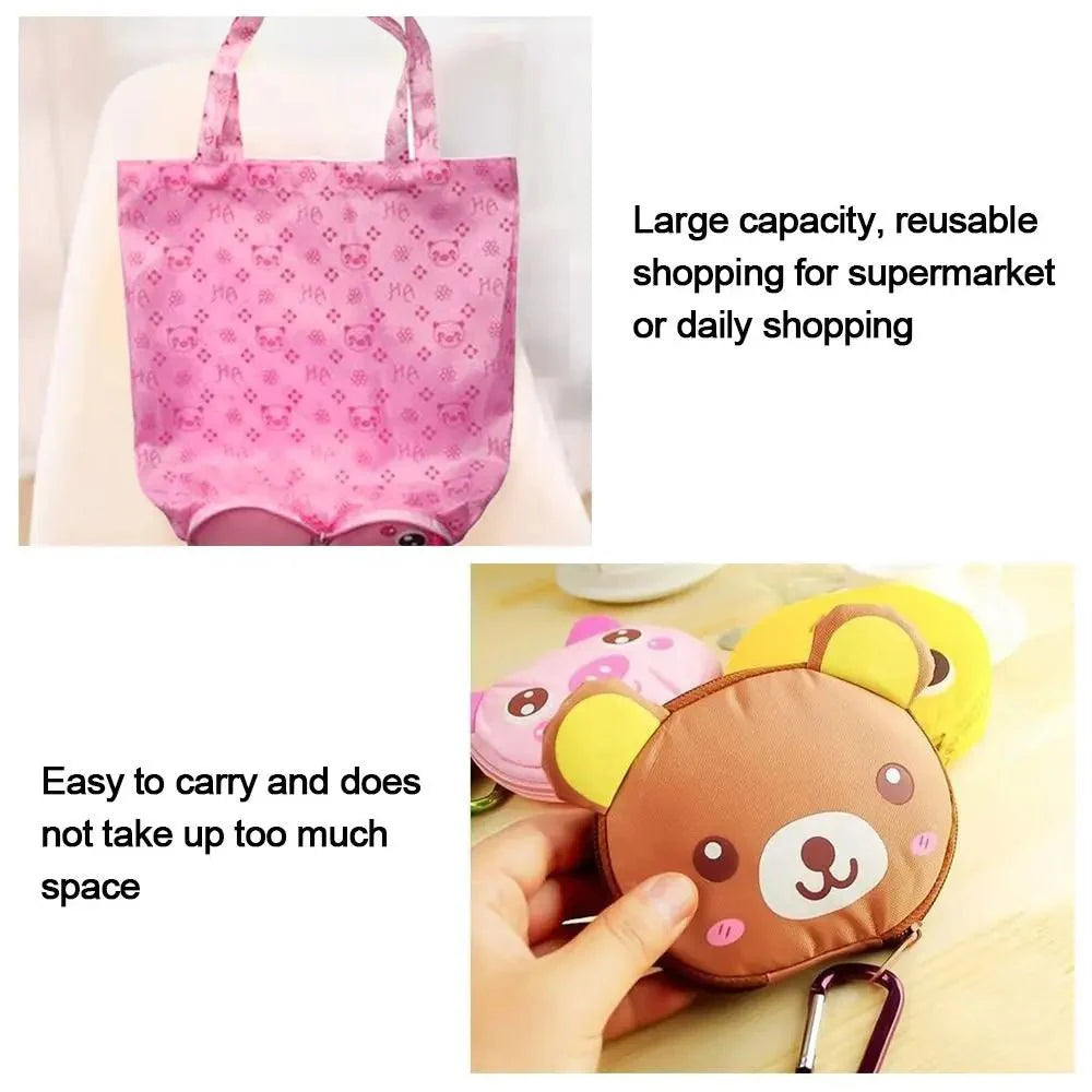 Portable Handbags Folding Shopping Bag