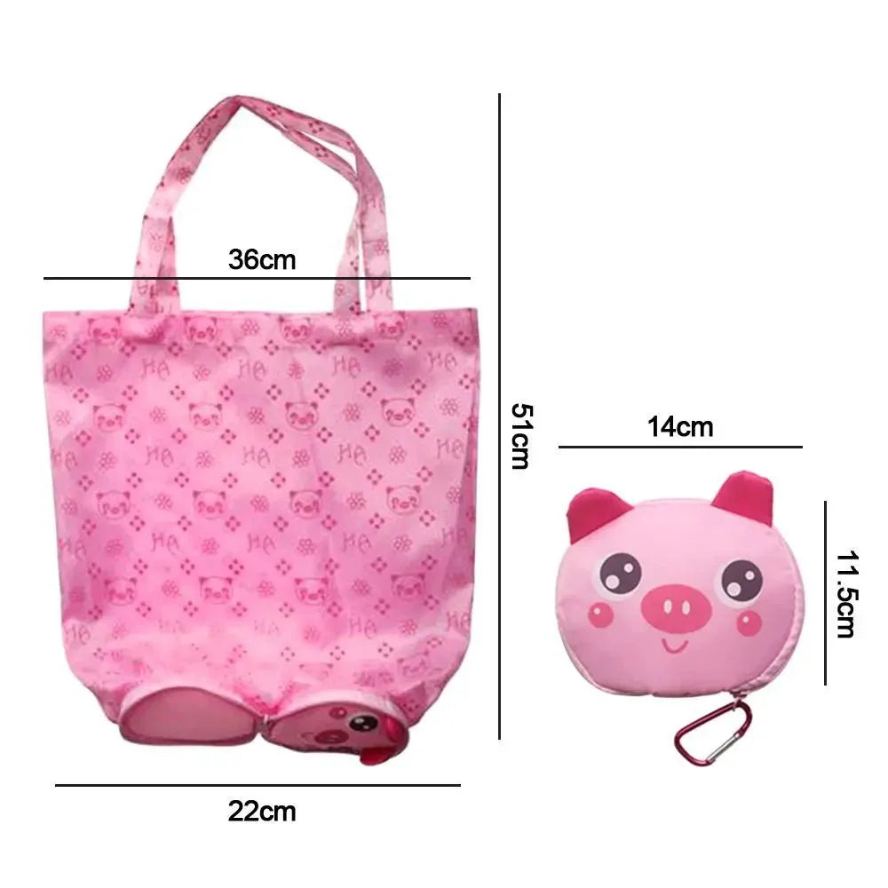 Portable Handbags Folding Shopping Bag
