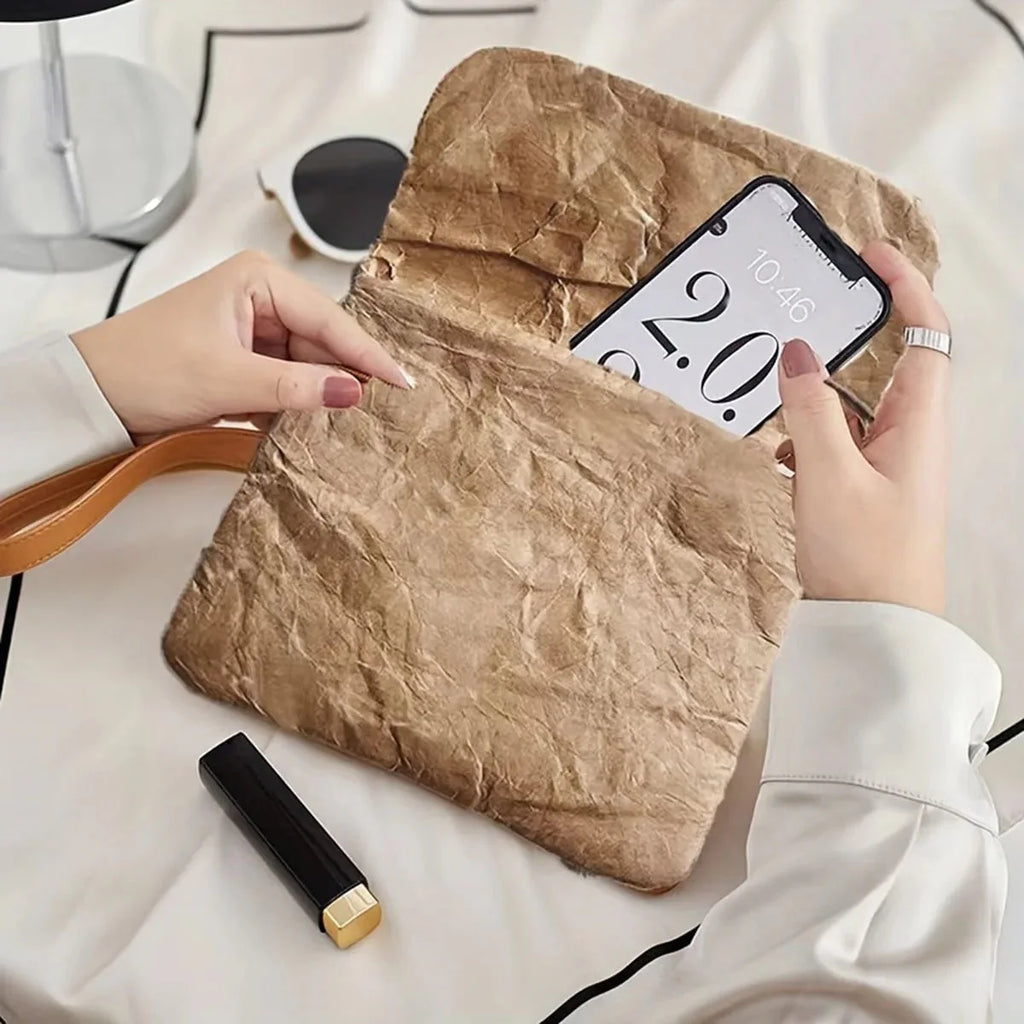 Retro-style soft paper folder
