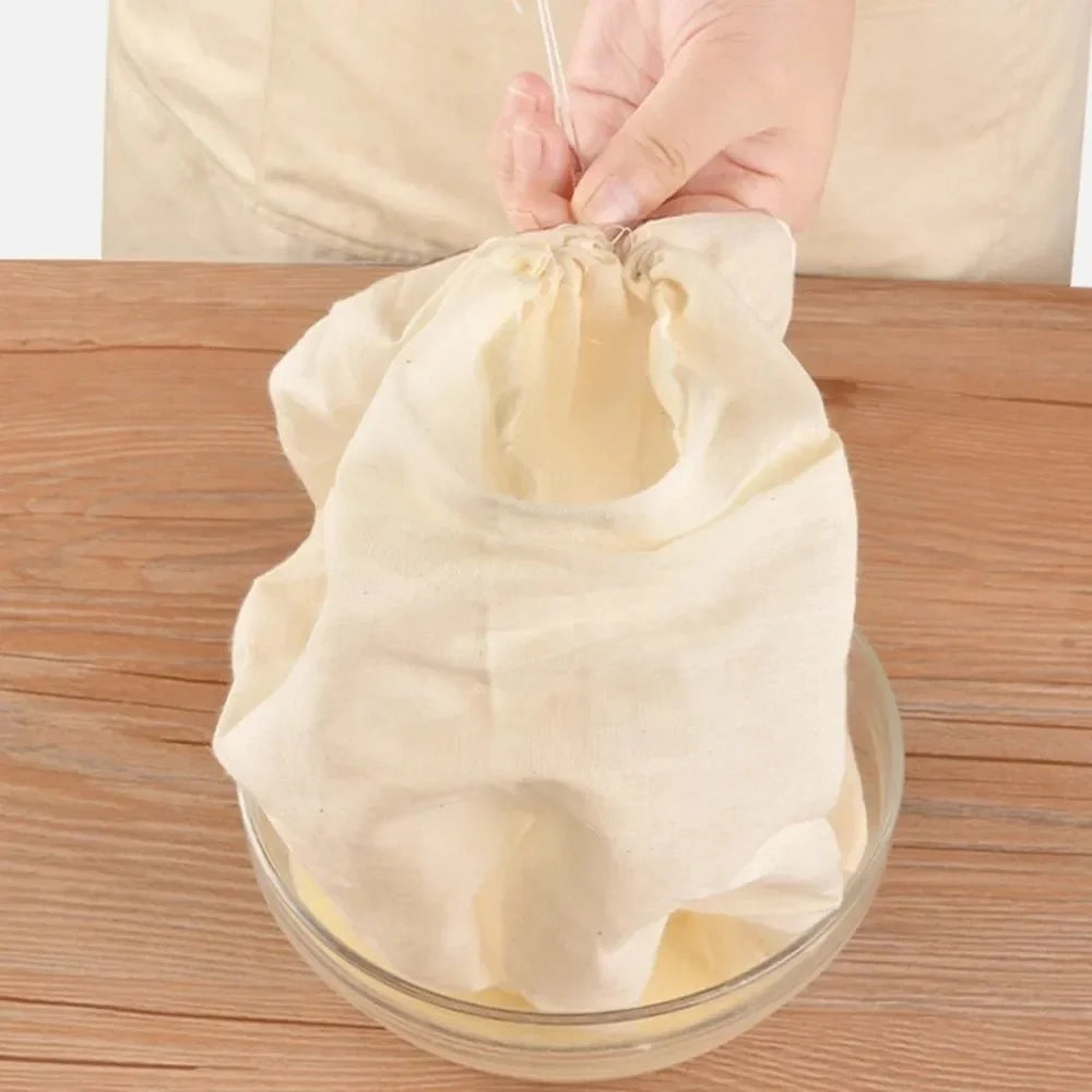 Reusable Cheese Cloth Filter Bags