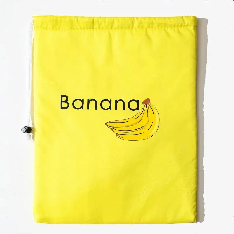 "Reusable Drawstring Produce Bags - Eco-Friendly Freshs Food Storage
