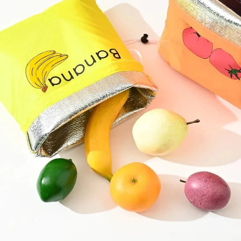"Reusable Drawstring Produce Bags - Eco-Friendly Freshs Food Storage