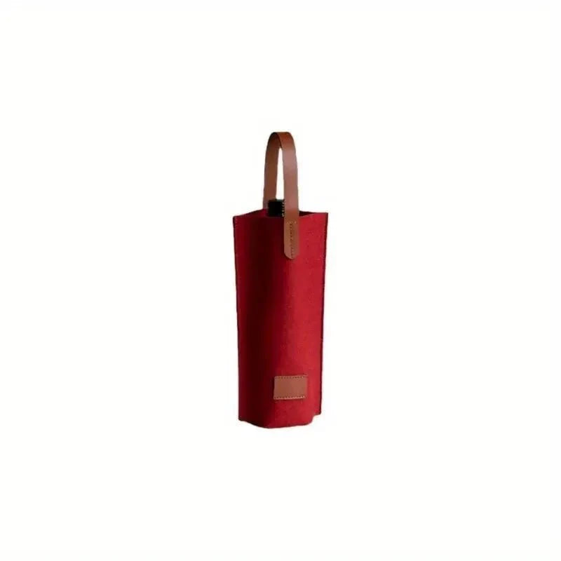 Reusable Felt Wine Tote Bag