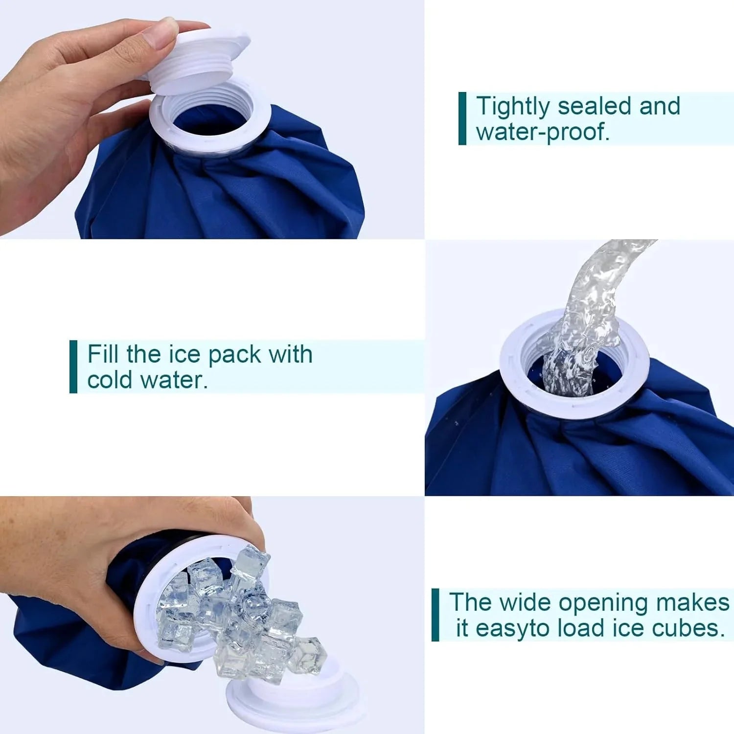 Reusable ice pack, post-exercise care