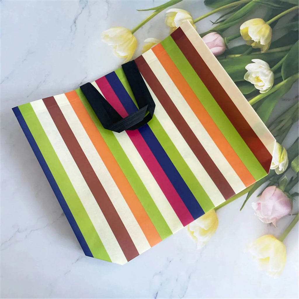 Reusable Shopper Bag Stripe