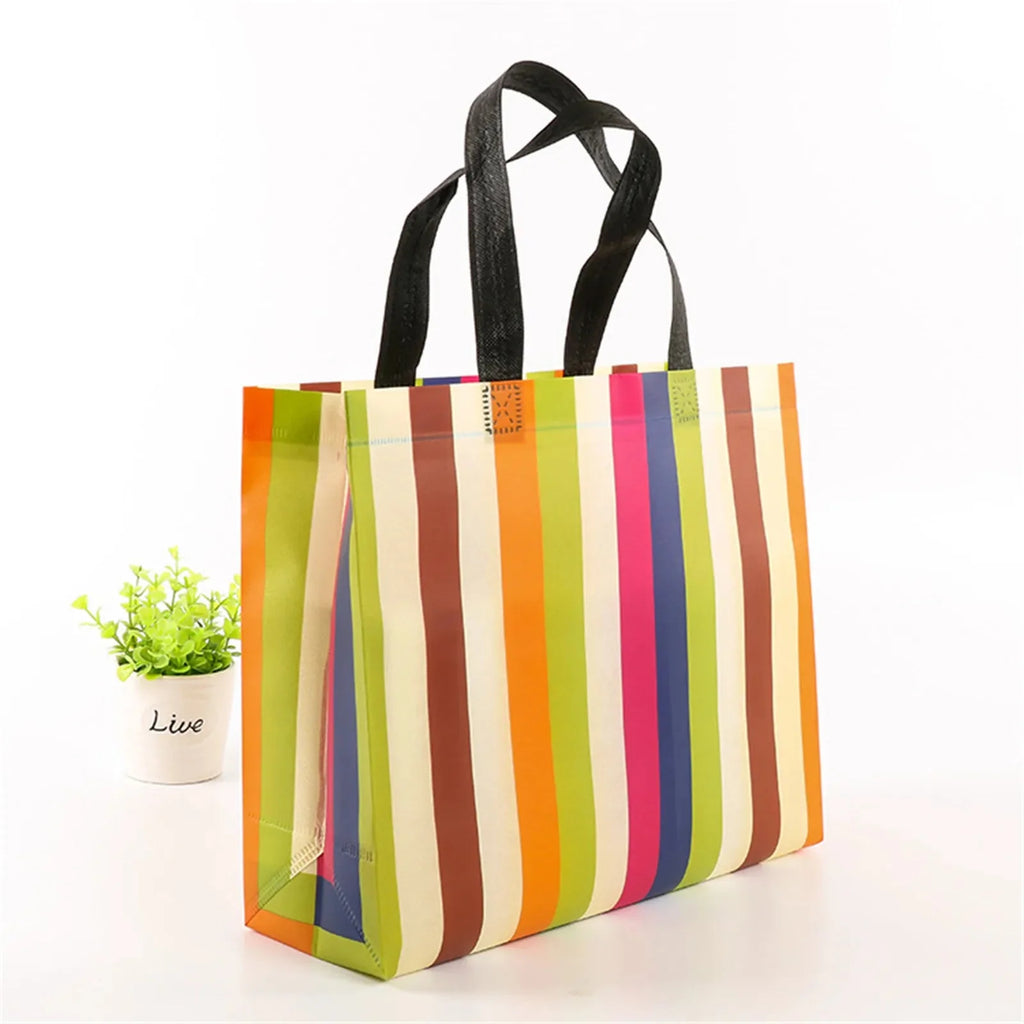 Reusable Shopper Bag Stripe