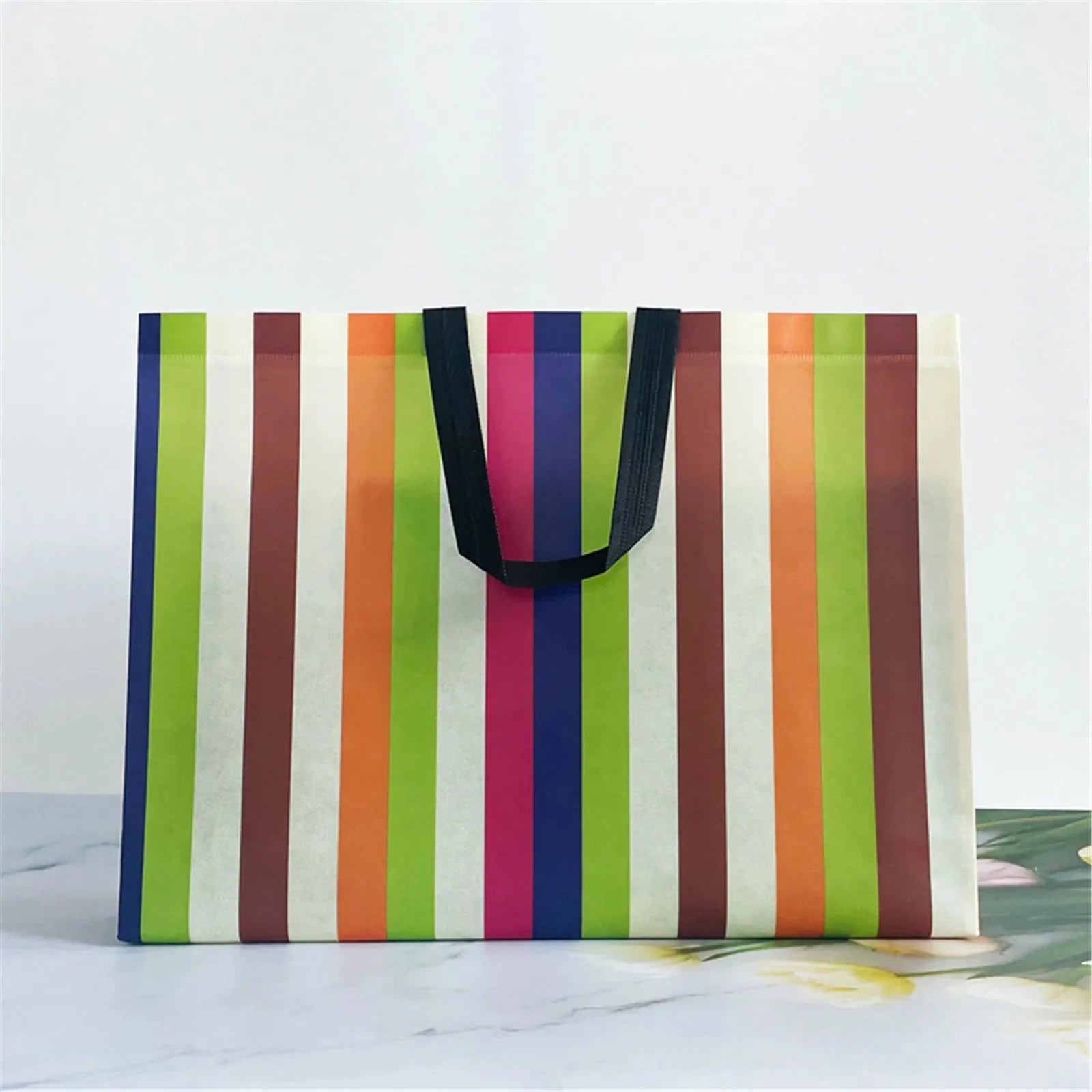 Reusable Shopper Bag Stripe
