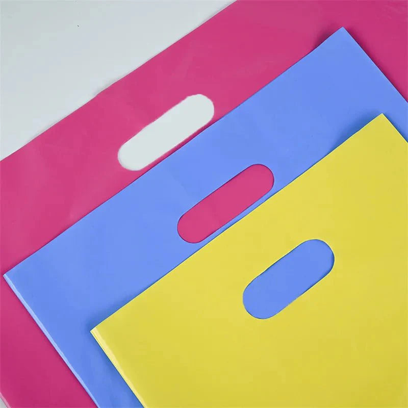 StoBag Colorful Poly Plastic Shopping Bags
