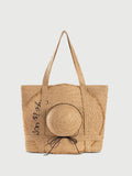 Summer Large Capacity Totes With Cap