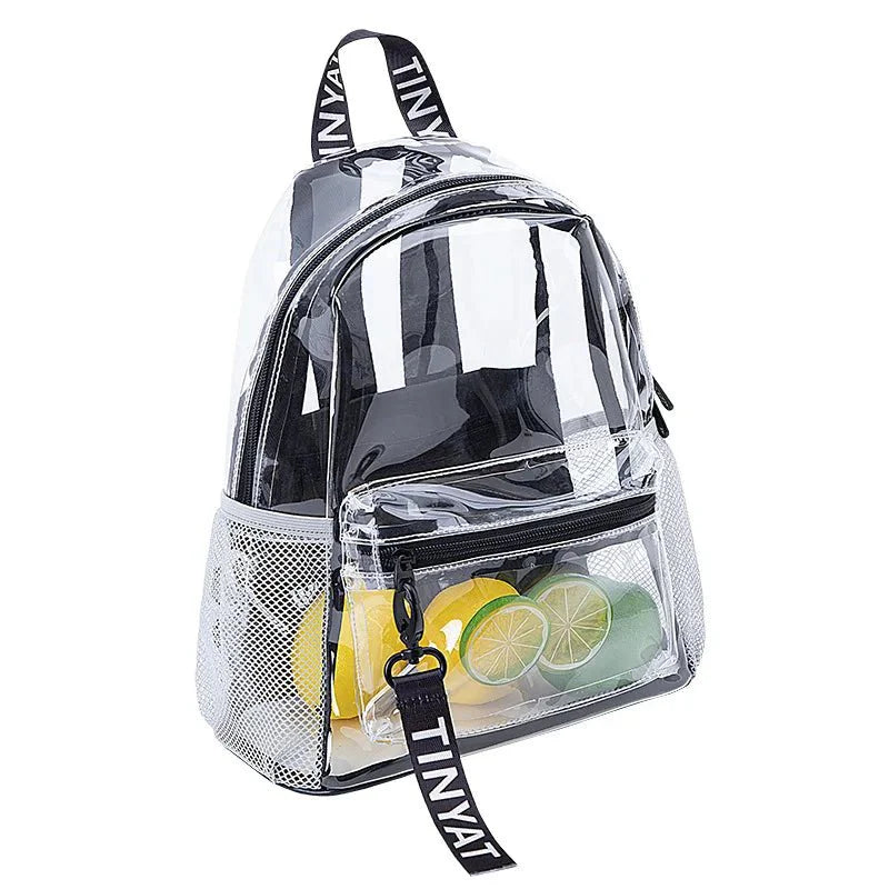 Summer Transparent Beach Backpack