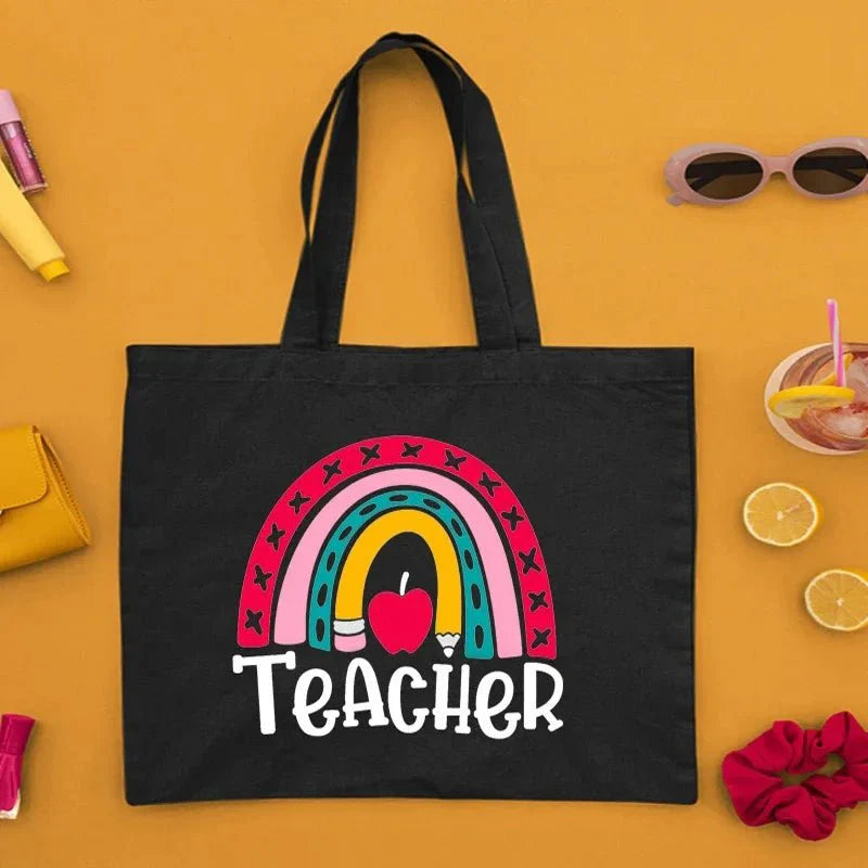 Teacher Rainbow Shoulder Bags
