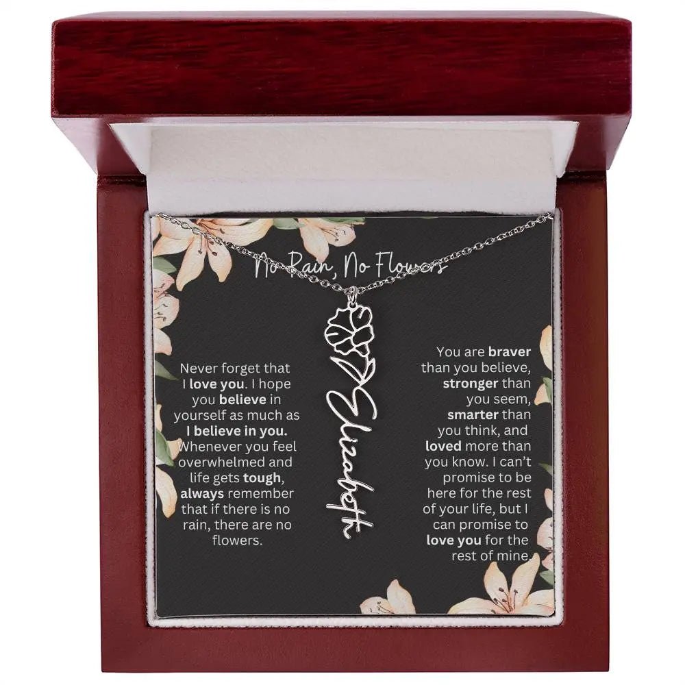 To My Daughter Necklace