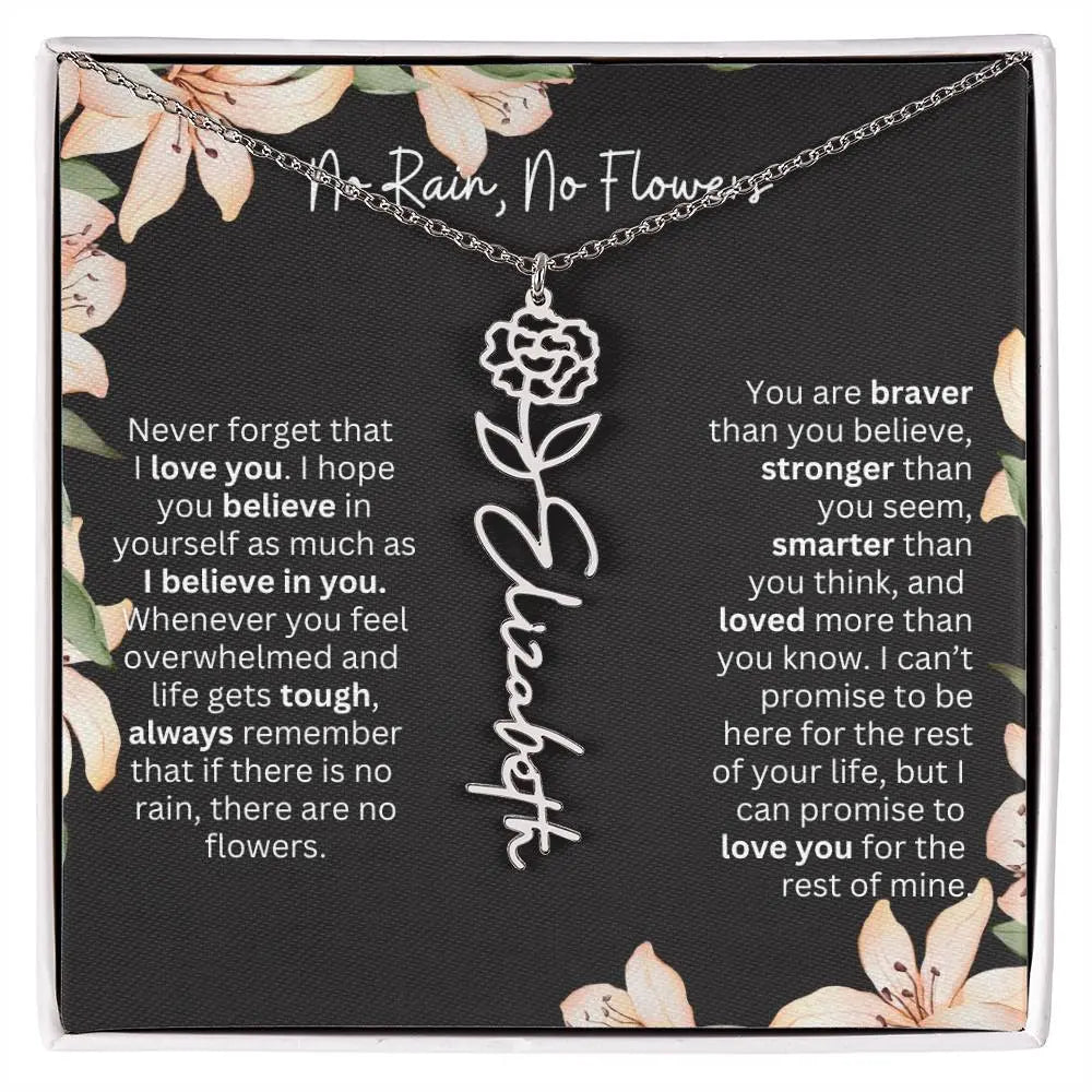 To My Daughter Necklace