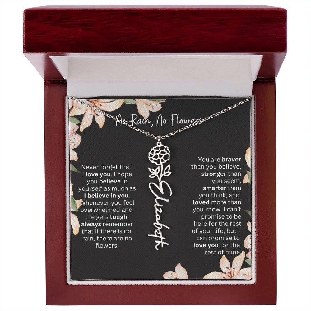 To My Daughter Necklace