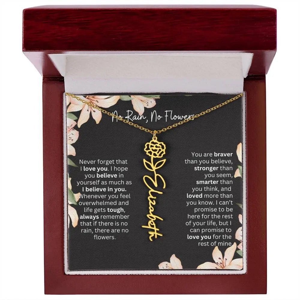 To My Daughter Necklace