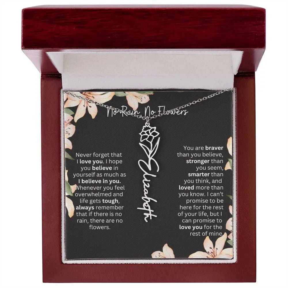 To My Daughter Necklace