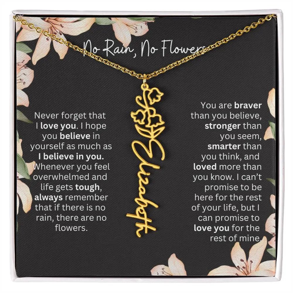 To My Daughter Necklace