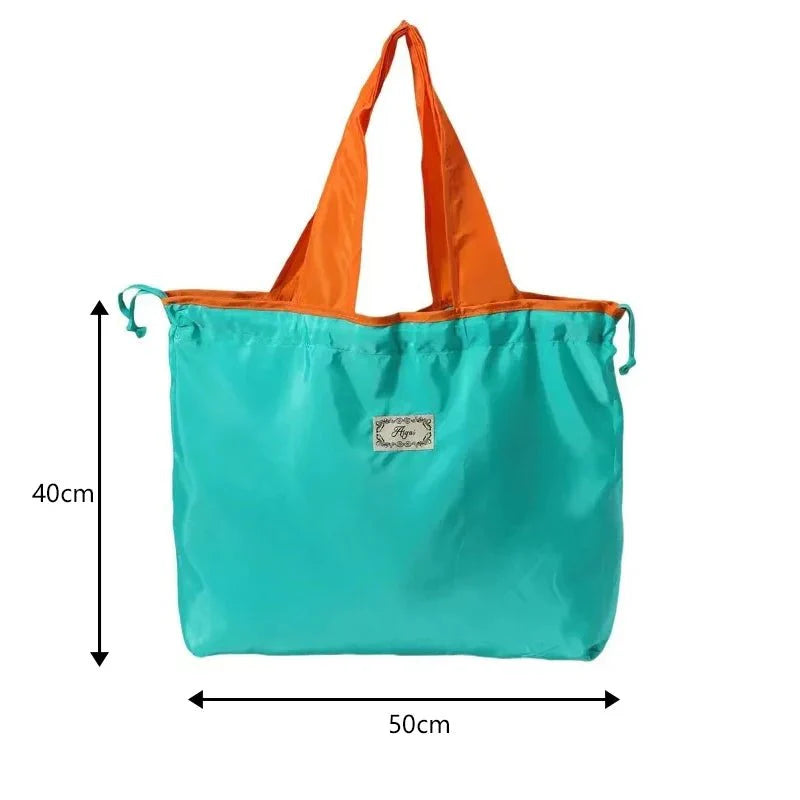 Ultra Lightweight & Compact Grocery Bag with Zipper