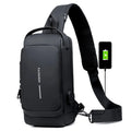 USB Charging Sport Sling Bag