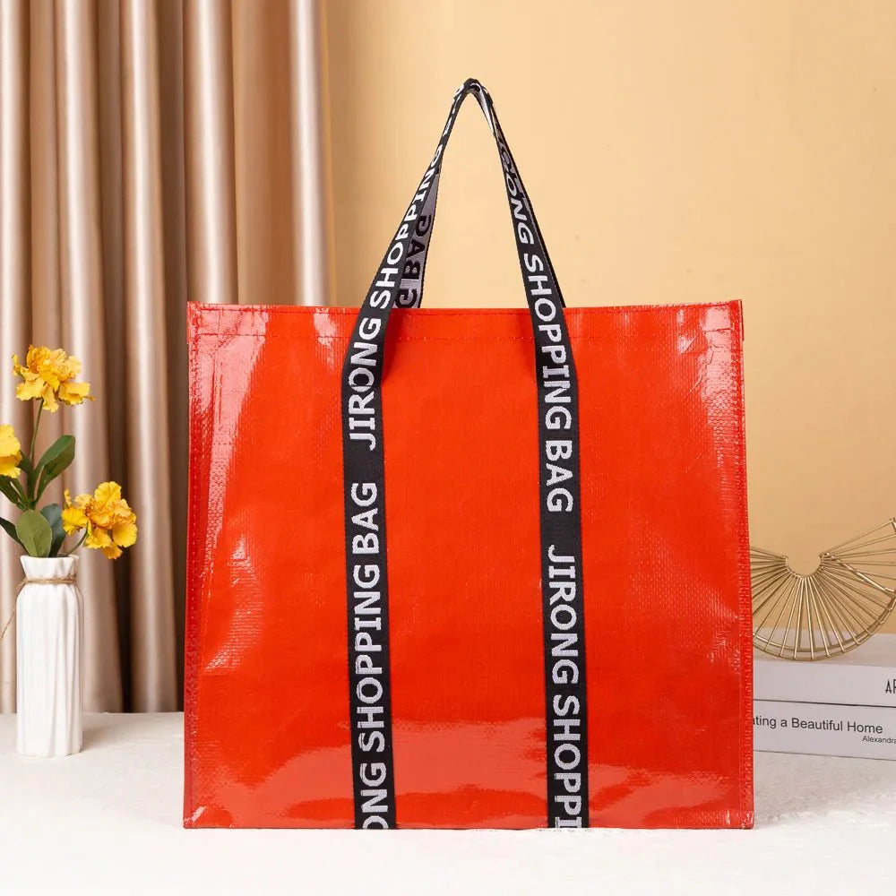 Waterproof large capacity shopping bag